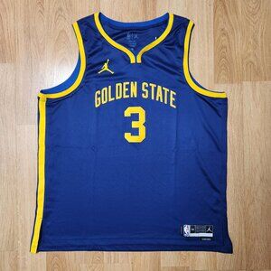 2023 Jordan Poole Golden State Warriors Jordan Statement jersey men 56/2XL NWT